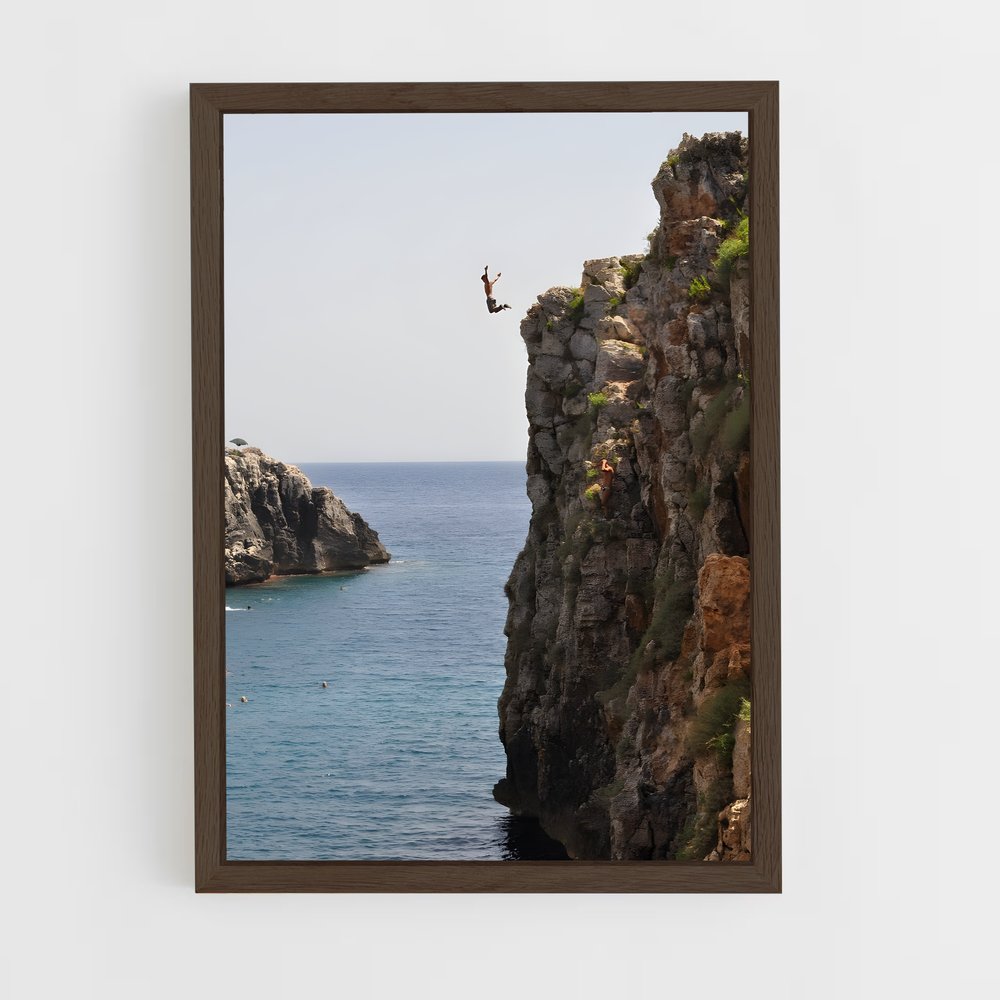 Poster L'Ascension Aquatique – affiche Plongeon de falaise (vue 5)